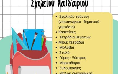 Η Δράση αλληλεγγύης του 6ου Δημοτικού Σχολείου Χαϊδαρίου φέρνει κοντά την κοινότητα και υποστηρίζει τους μαθητές.